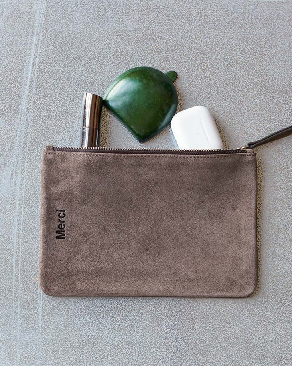 Merci - Pochette En Daim - Saloon