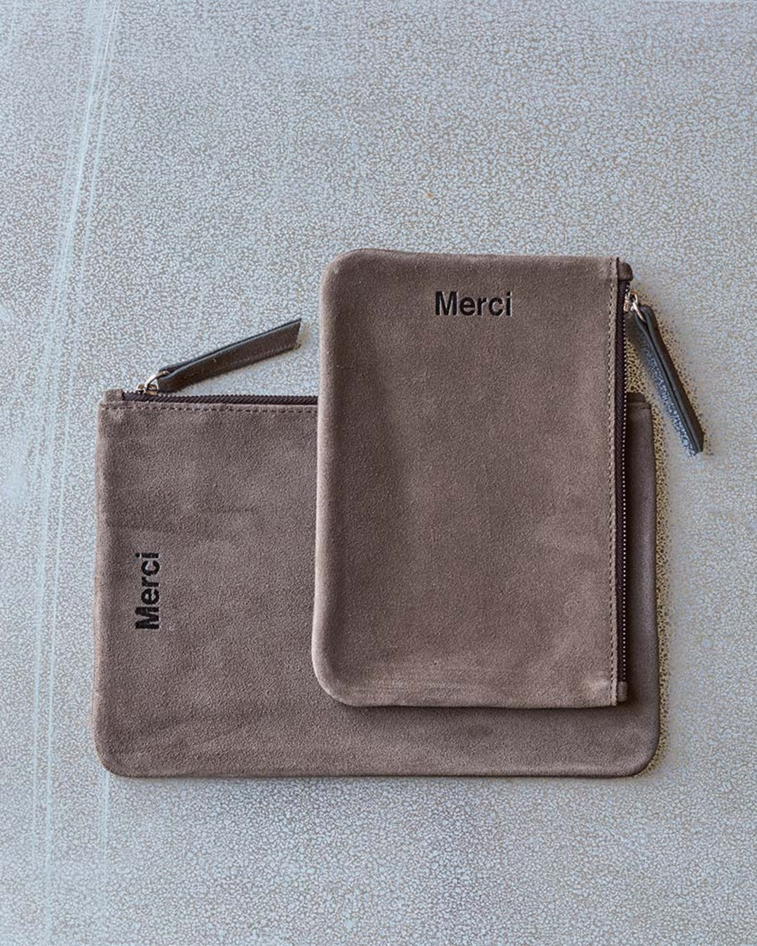 Merci - Pochette En Daim - Saloon