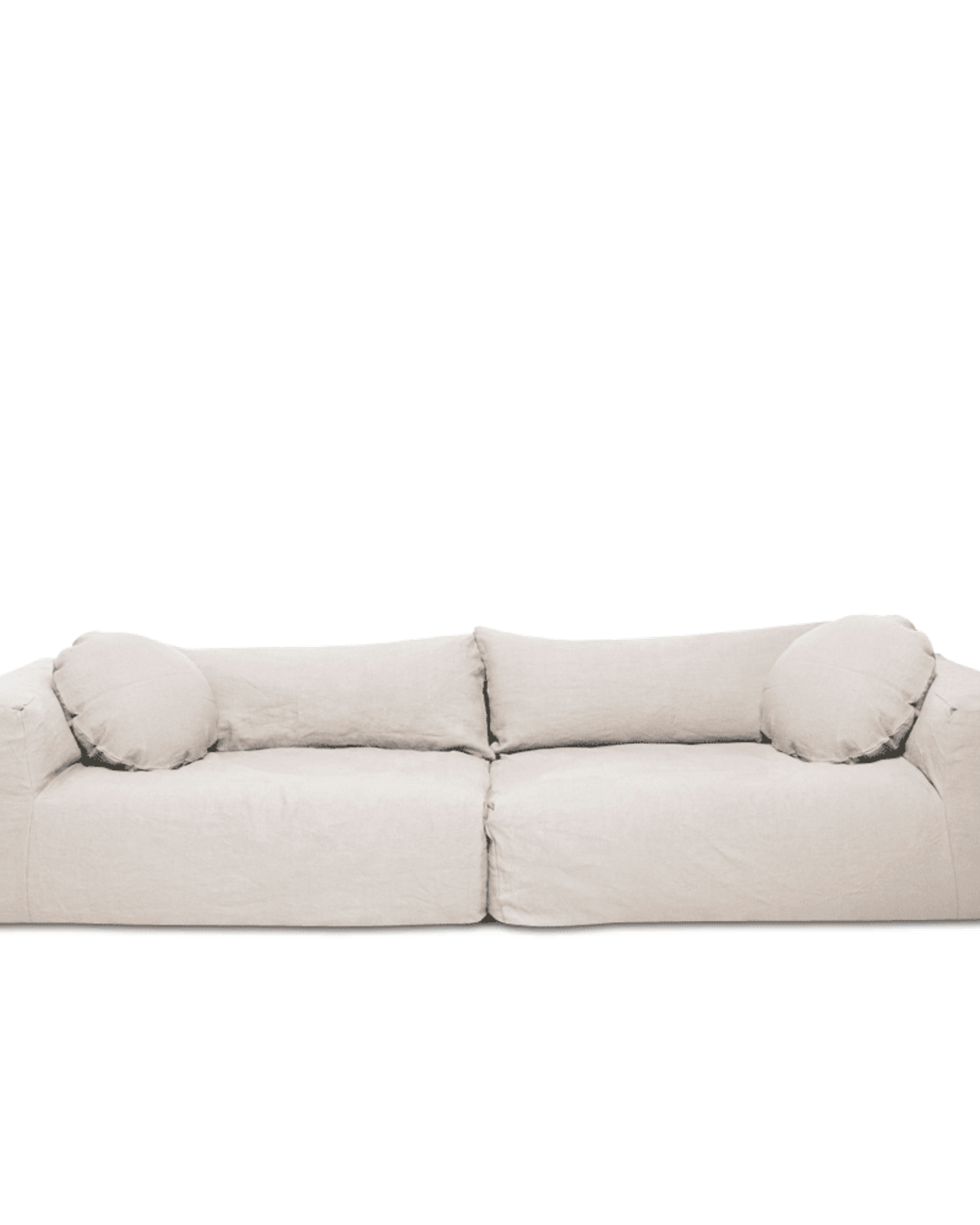 Bed And Philosophy - Slow Family Sofa 4 seater - Chalk Linen