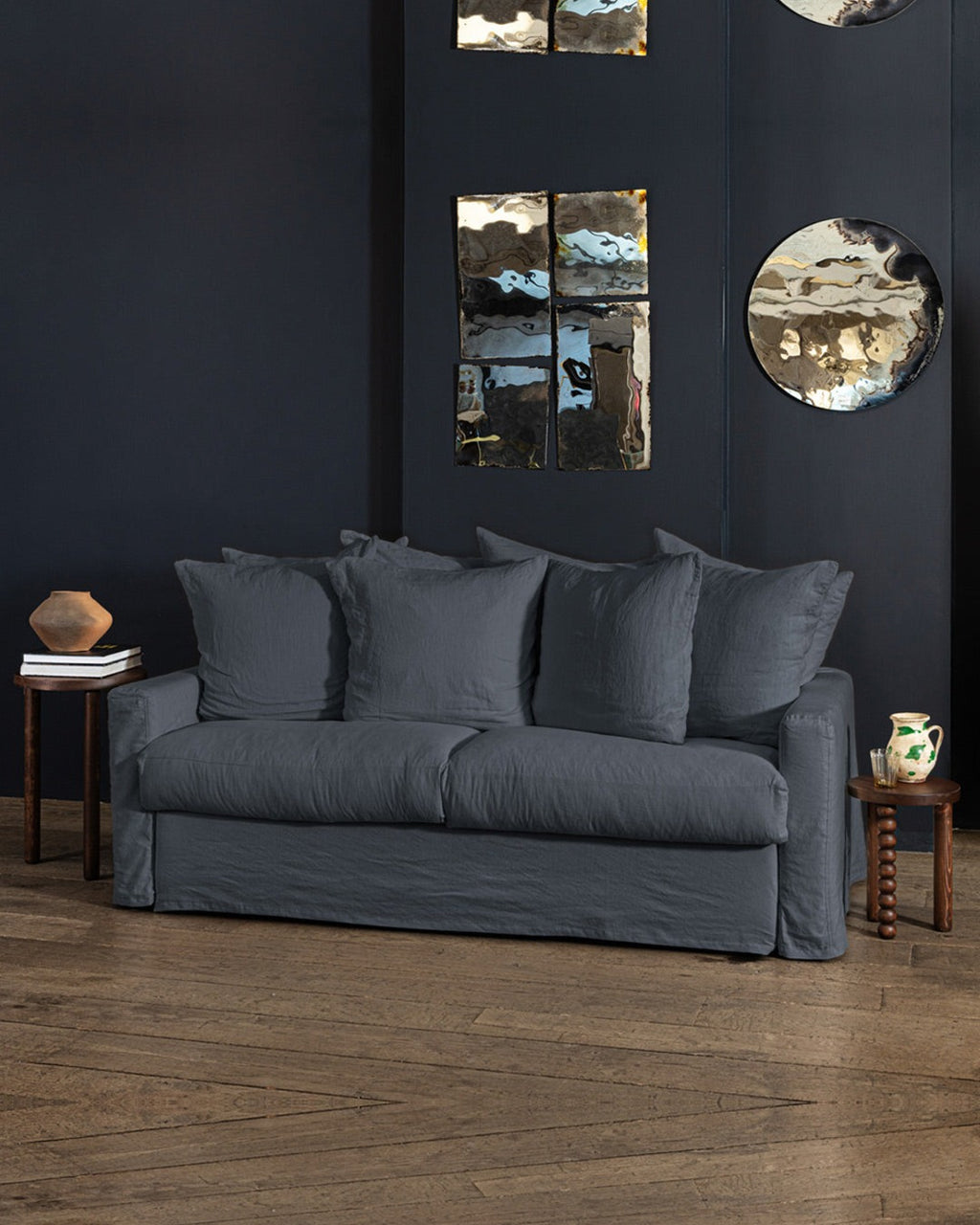 Merci - Convertible sofa cover - Stone
