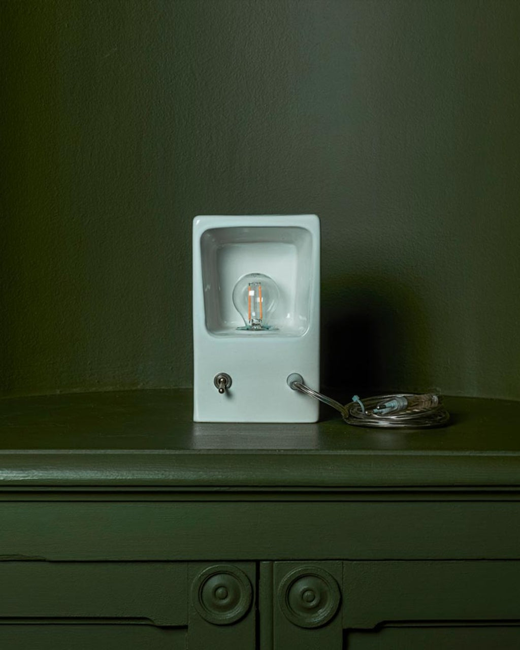 Piet Hein Eek - Lampe Single - Bleu Clair