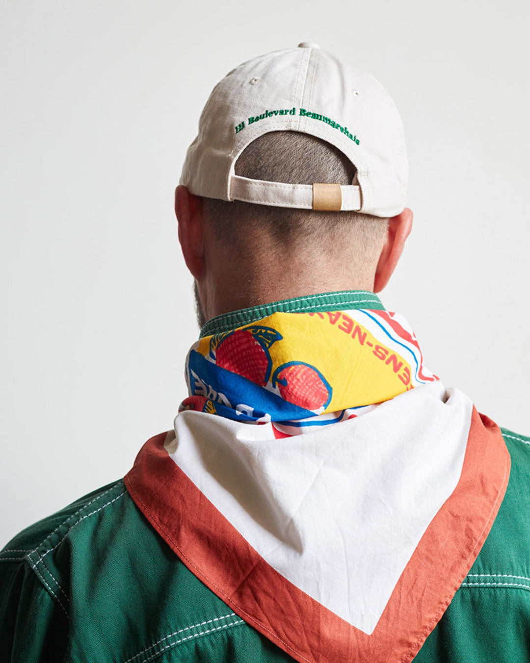 Merci - Casquette Brodée Non Merci - Écru