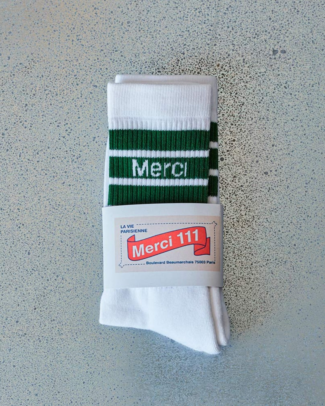 Merci - Chaussettes En Coton - Vertman