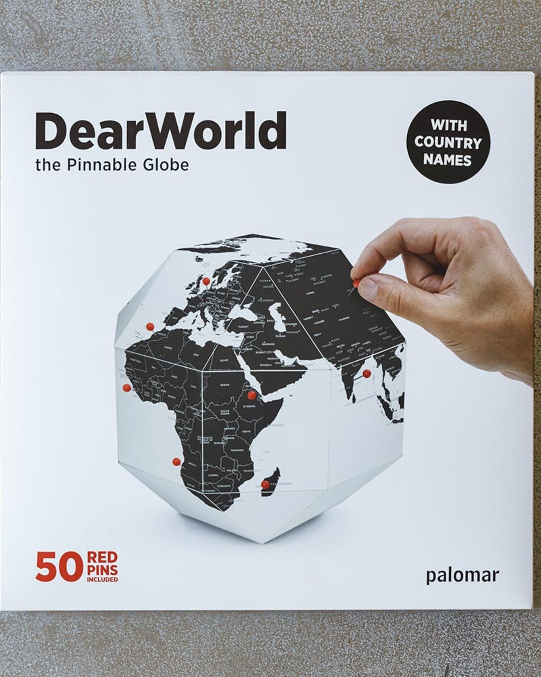 Palomar - Earth Globe - Here by Countries