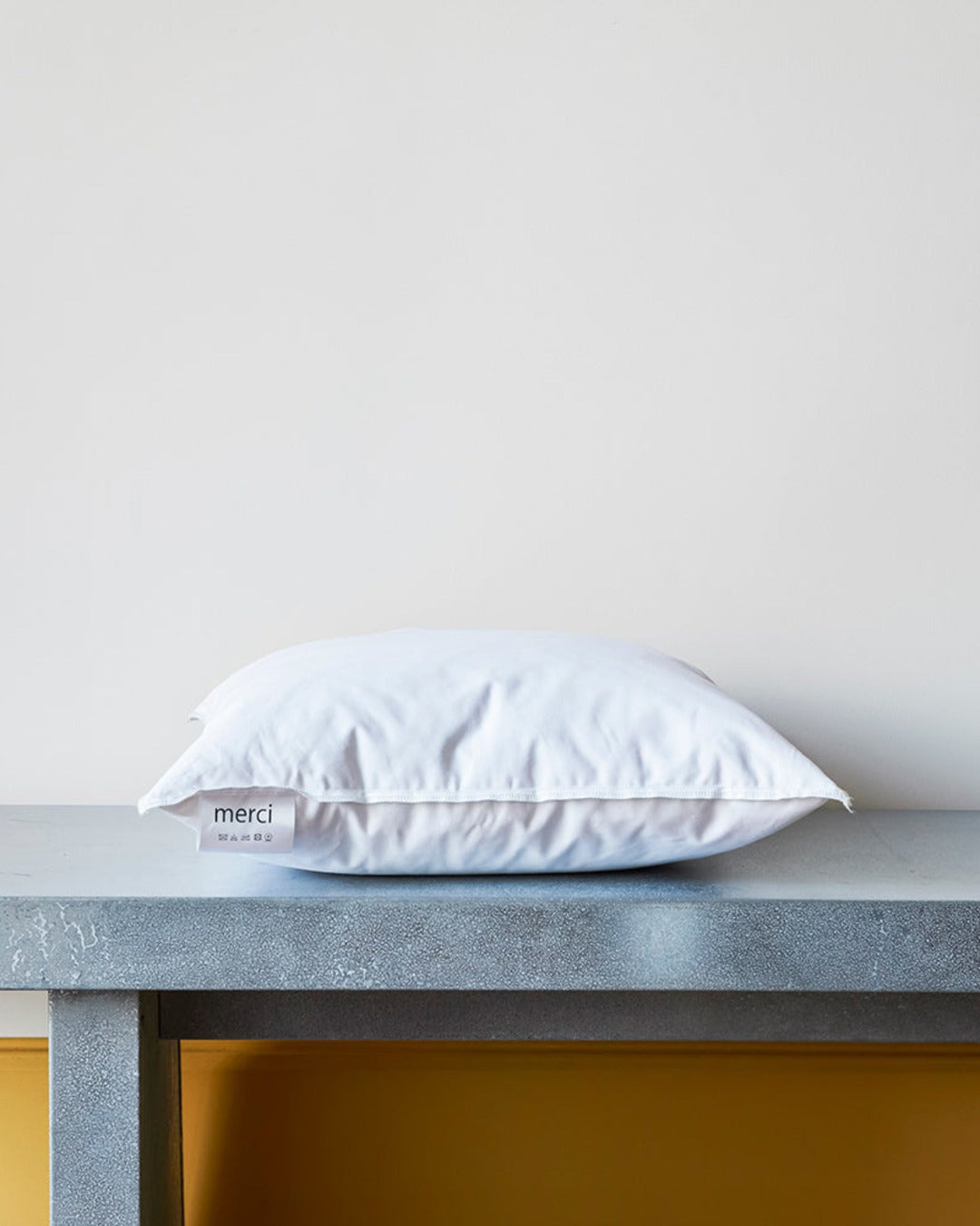 Merci - Intérieur De Coussin En Plume D'Oie - Blanc