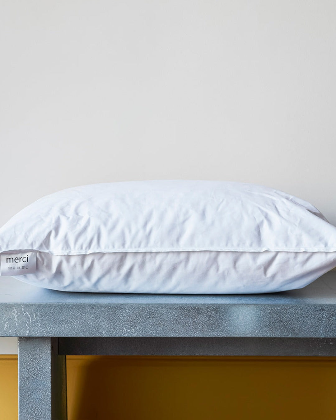Merci - Intérieur De Coussin En Plume D'Oie - Blanc