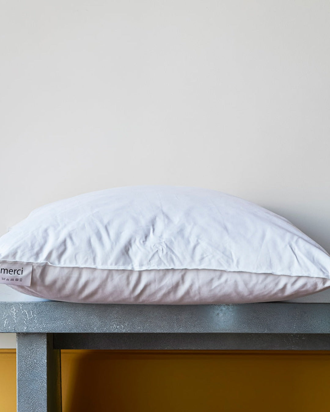 Merci - Intérieur De Coussin En Plume D'Oie - Blanc
