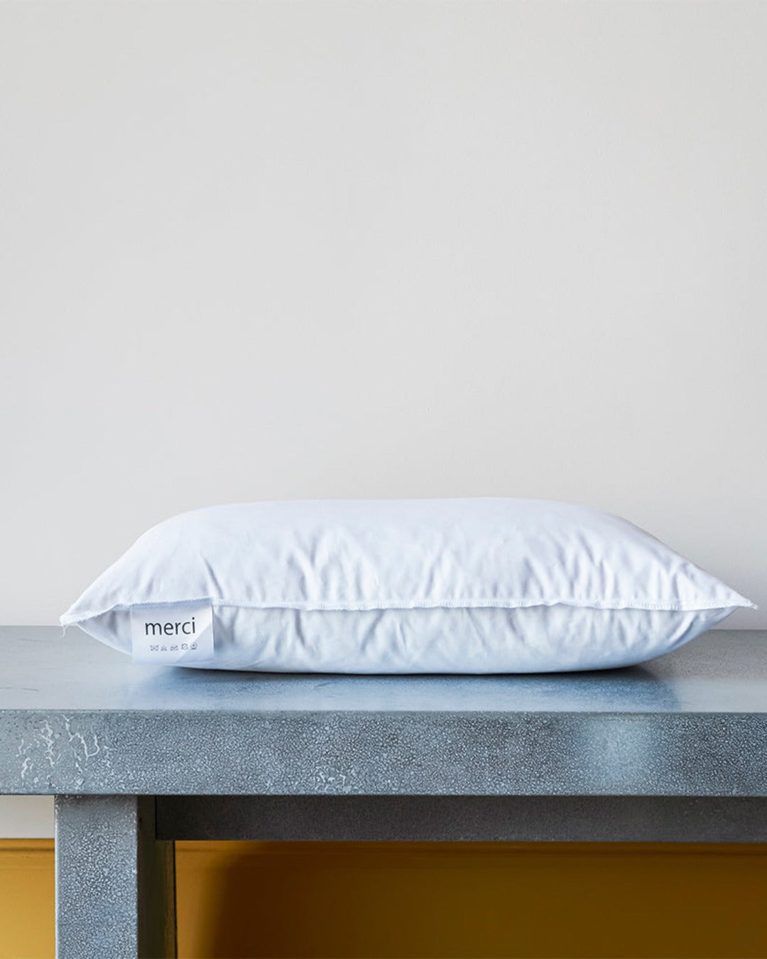 Merci - Intérieur De Coussin En Plume D'Oie - Blanc