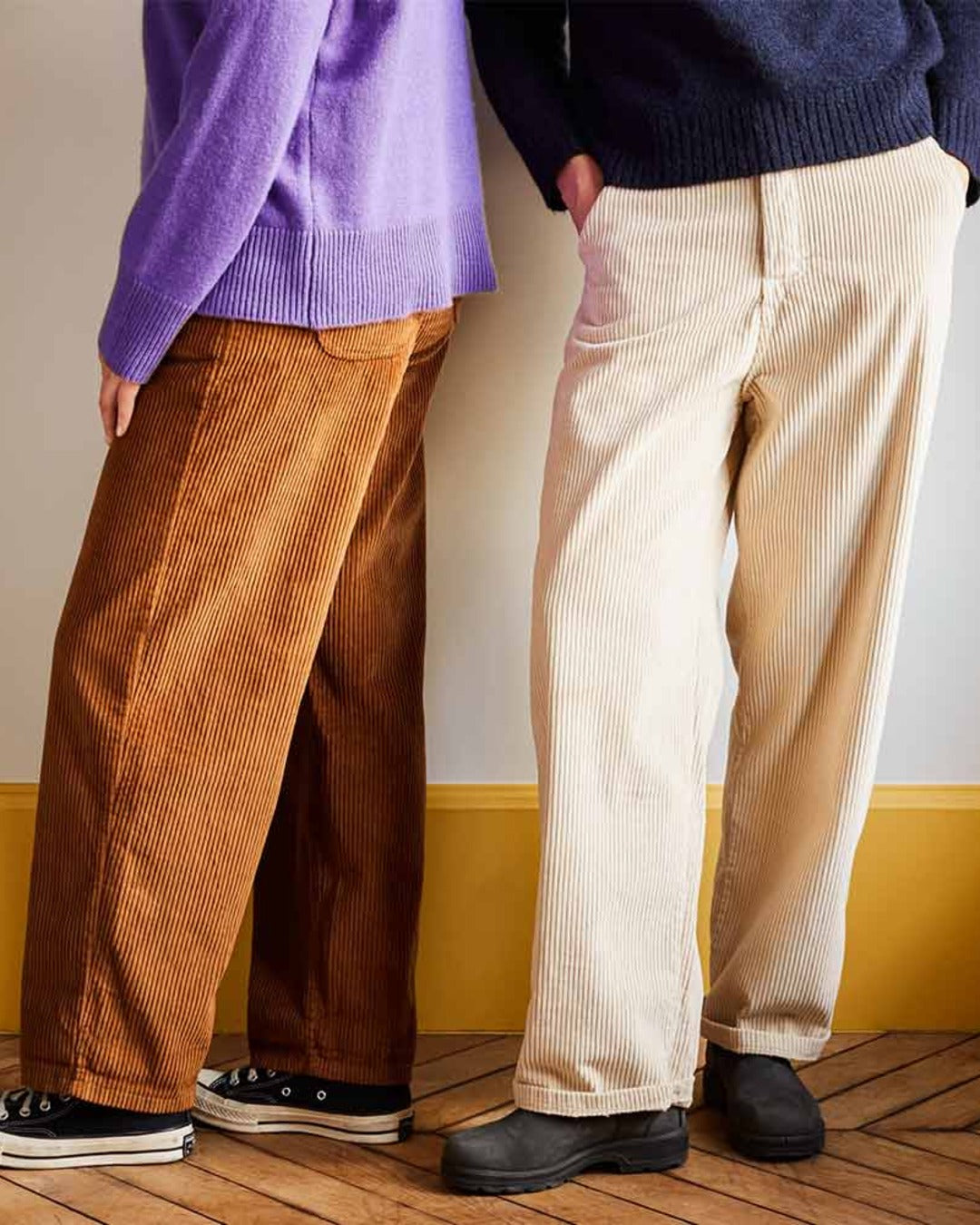 Merci - corduroy pants - Camel