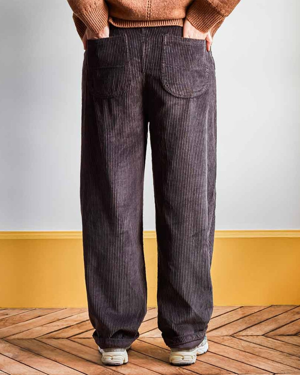 Merci - corduroy pants - Chocolate