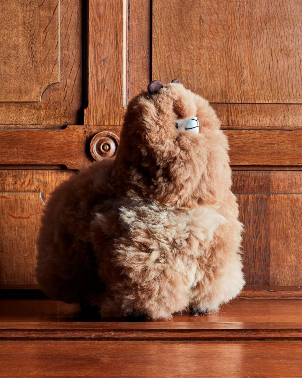 Inkari - Peluche Lama En Alpaga Sahara