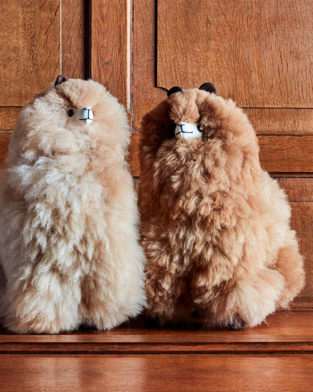 Inkari - Peluche Lama En Alpaga Sahara