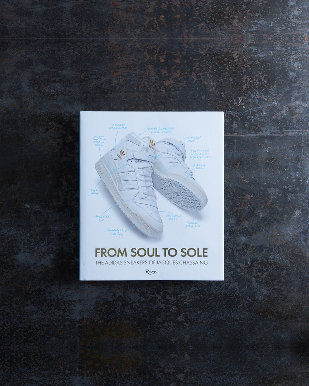 Rizzoli - Book - From Soul to Sole, the Adidas sneakers of Jacques Chassaing