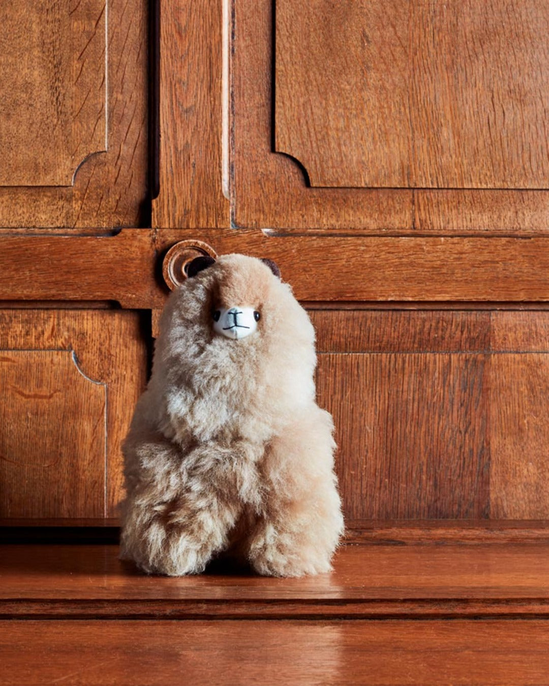 Inkari - Peluche Lama En Alpaga Sandstone
