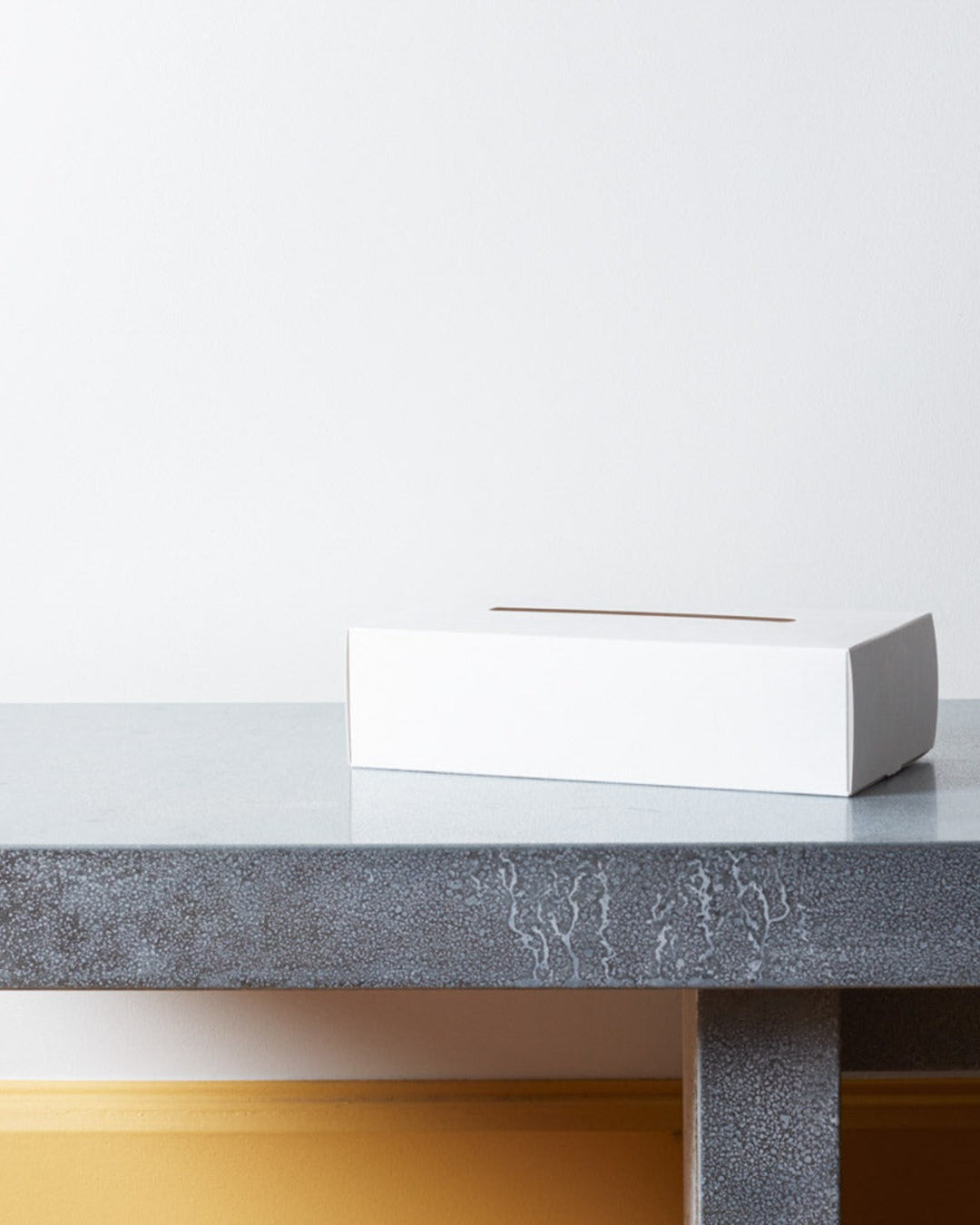 100Percent Inc - Set of 2 tissue boxes - White