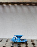 Italo Ottinetti - Bougeoir En Aluminium - Bleu