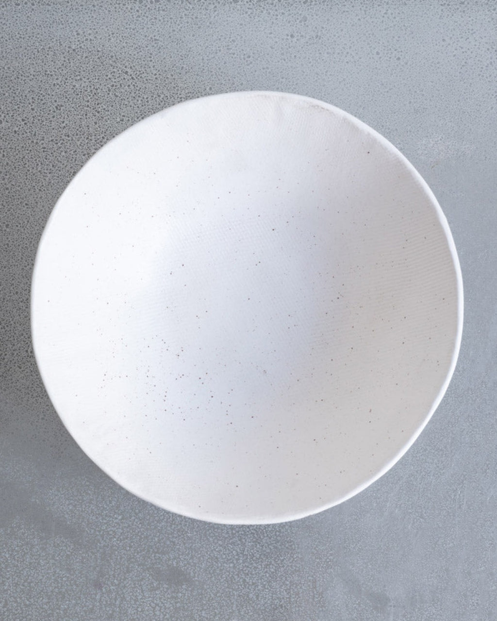 Mos - Stoneware salad bowl - Cream