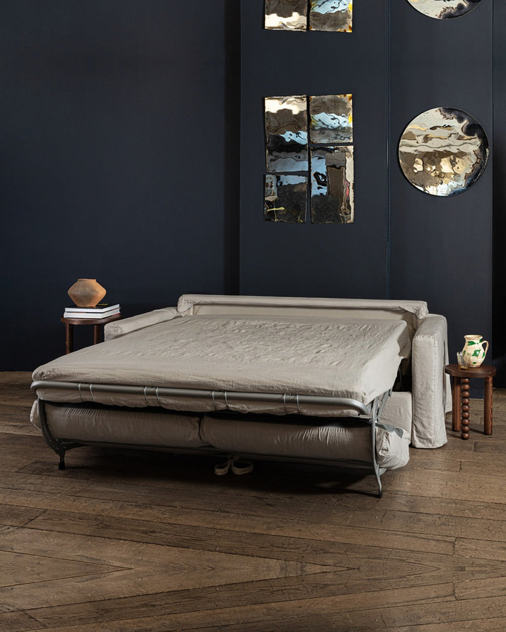 Merci - Convertible 3-seater sofa - String