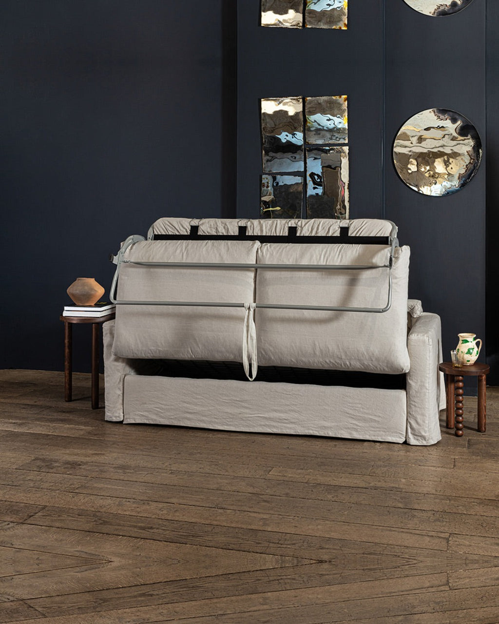 Merci - Convertible 3-seater sofa - String