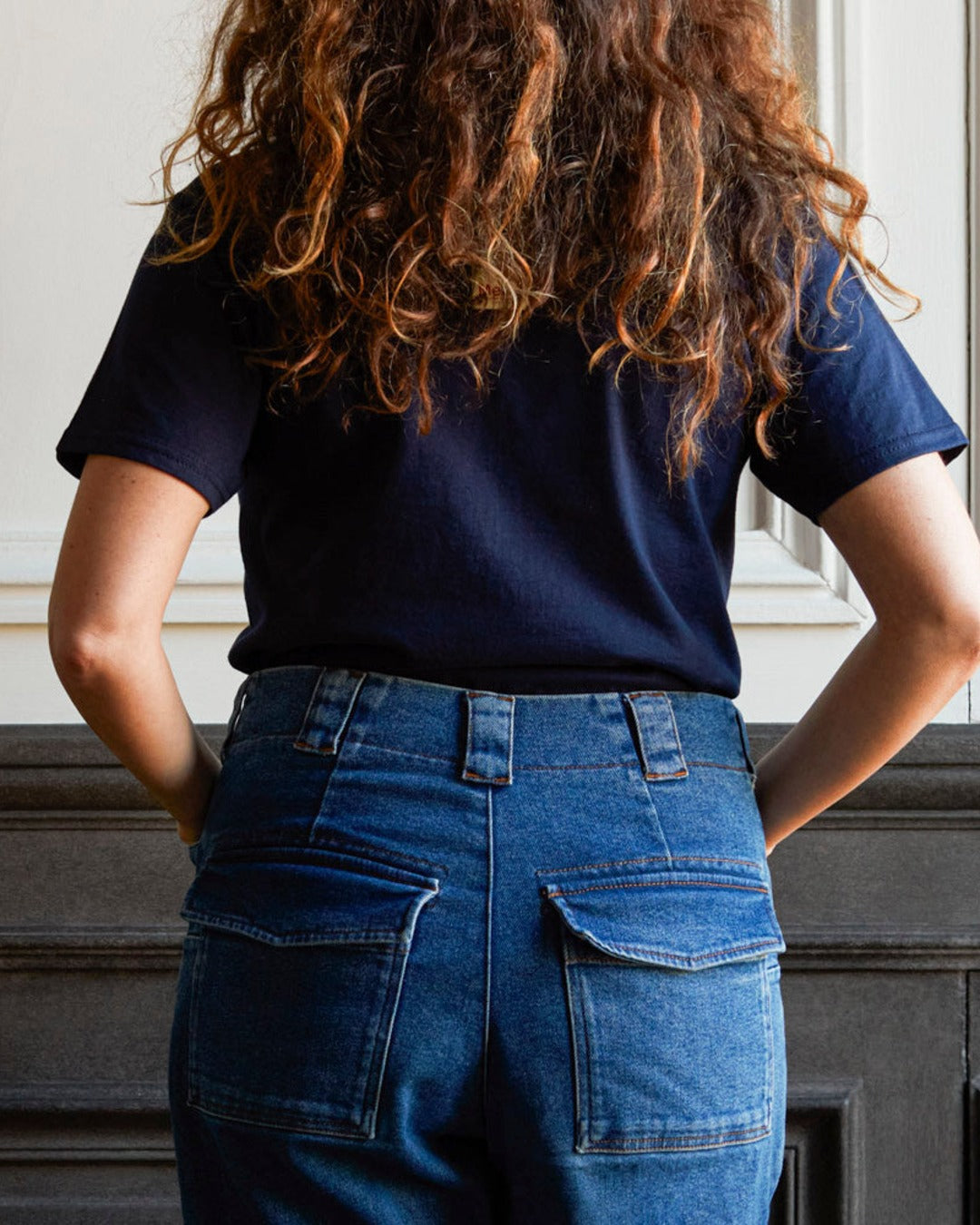 Merci - Non Merci "Left Bank" T-Shirt - Navy Blue