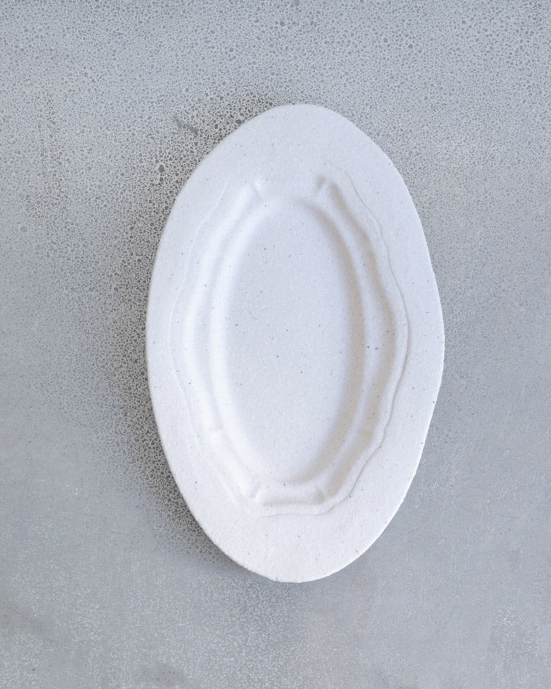 Jars Ceramistes - Plat Oval Réfectoire - Sable Mat
