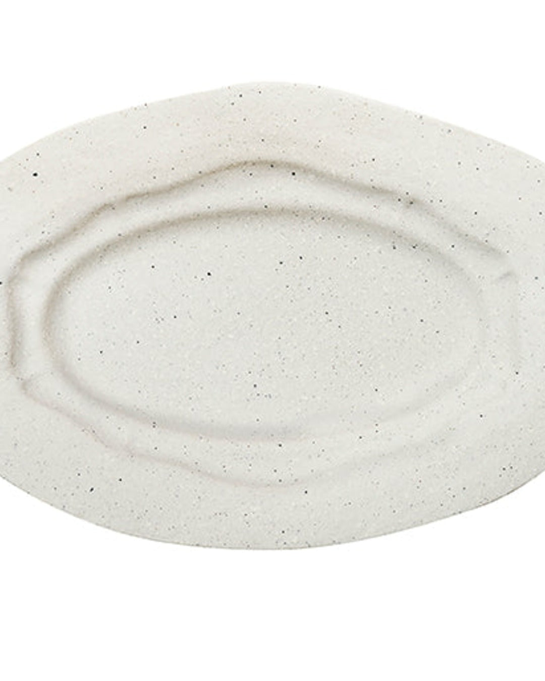 Jars Ceramistes - Plat Oval Réfectoire - Sable Mat
