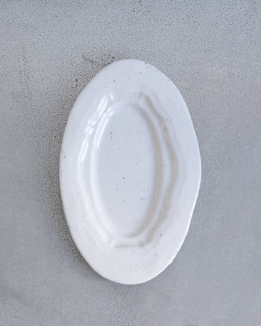 Jars Ceramistes - Plat Oval Réfectoire - Sable Brillant