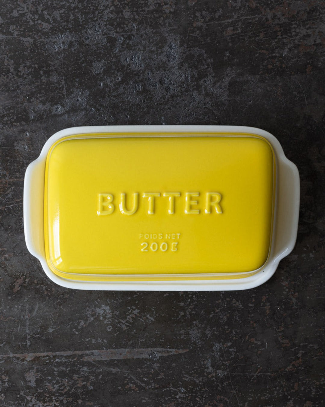 Studio M - Beurrier Arrondi - Jaune