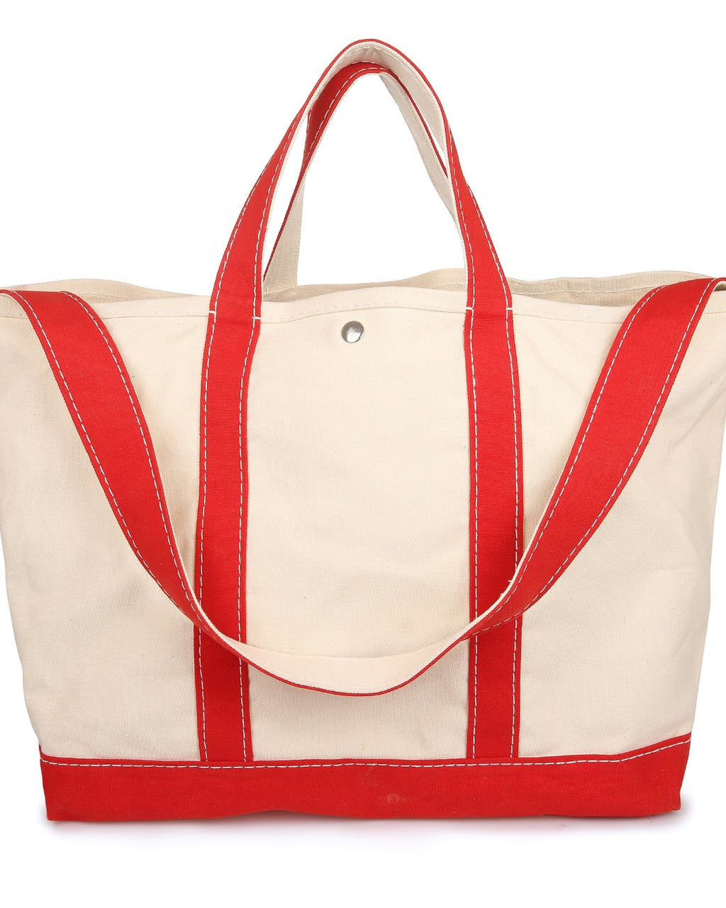 Merci - Cabas Candide En Canvas - Rouge