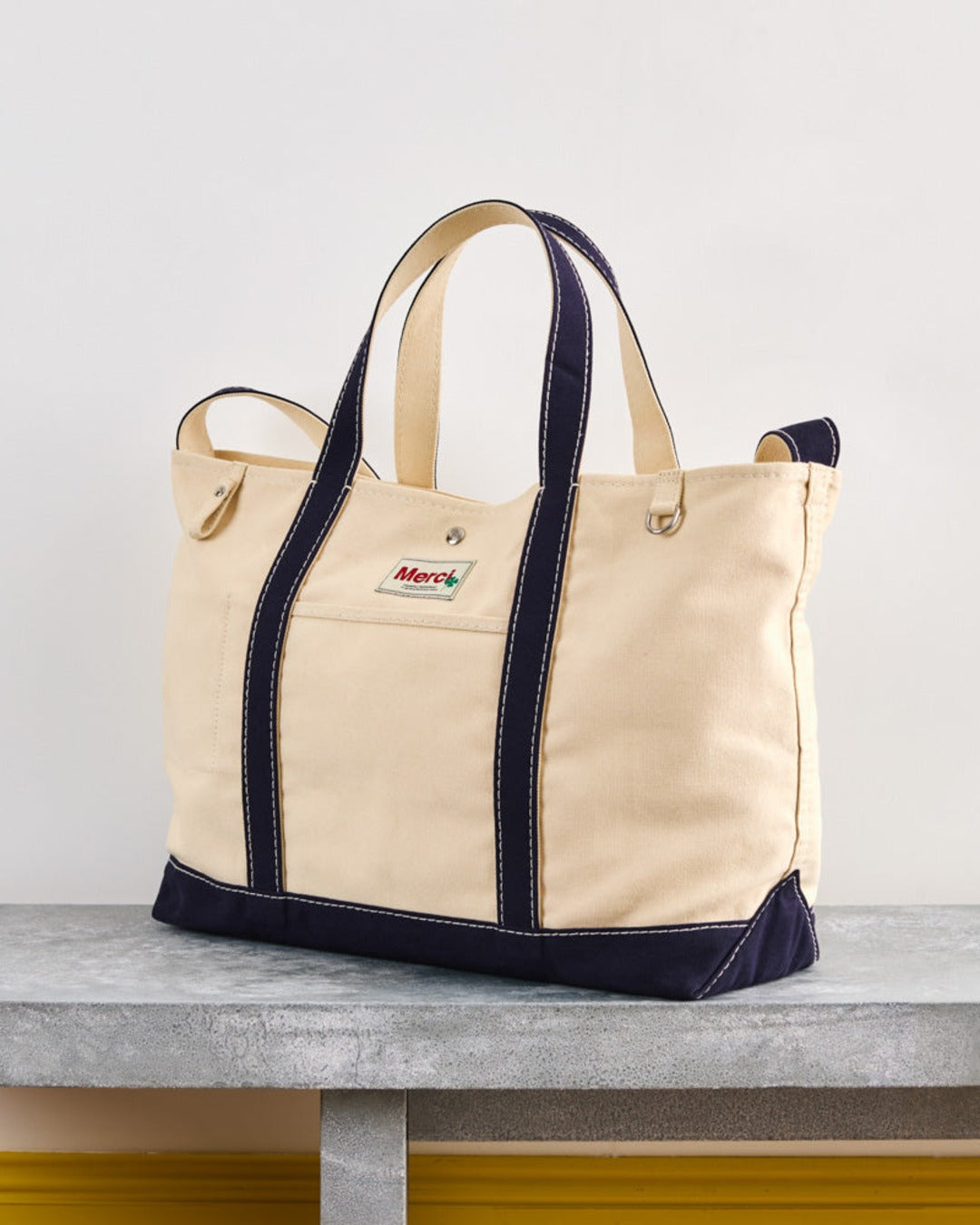 Merci - Candide shopping bag in canvas - Navy