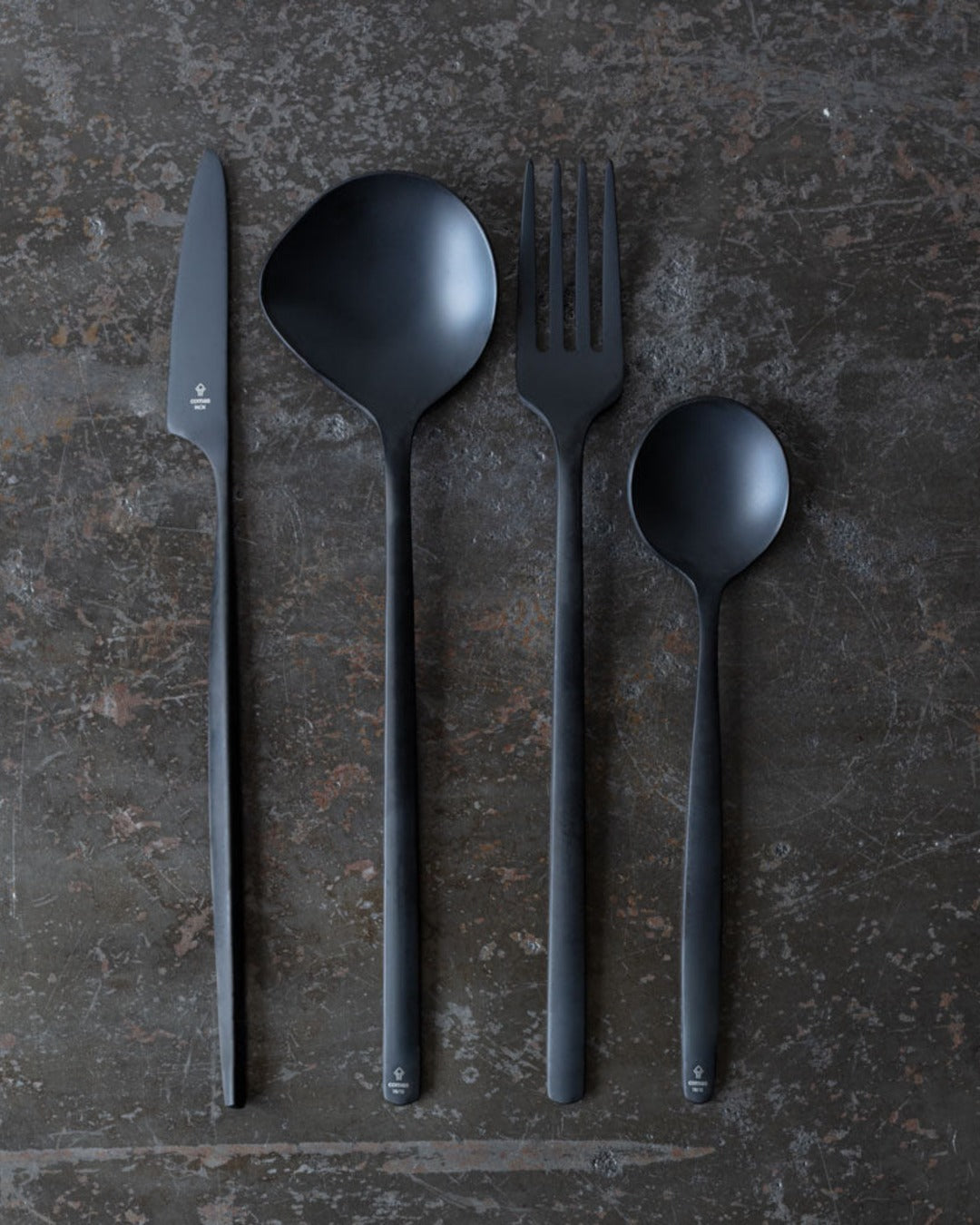 Comas - Fourchette De Table - Atlantida Ice Black
