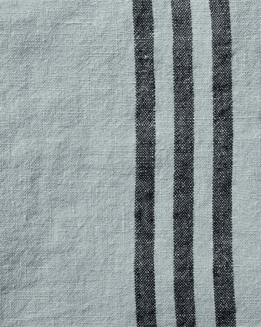 Merci - Washed linen tea towel - Vesuvius Grey