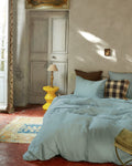 Merci - Washed linen duvet cover - Vesuvius Grey