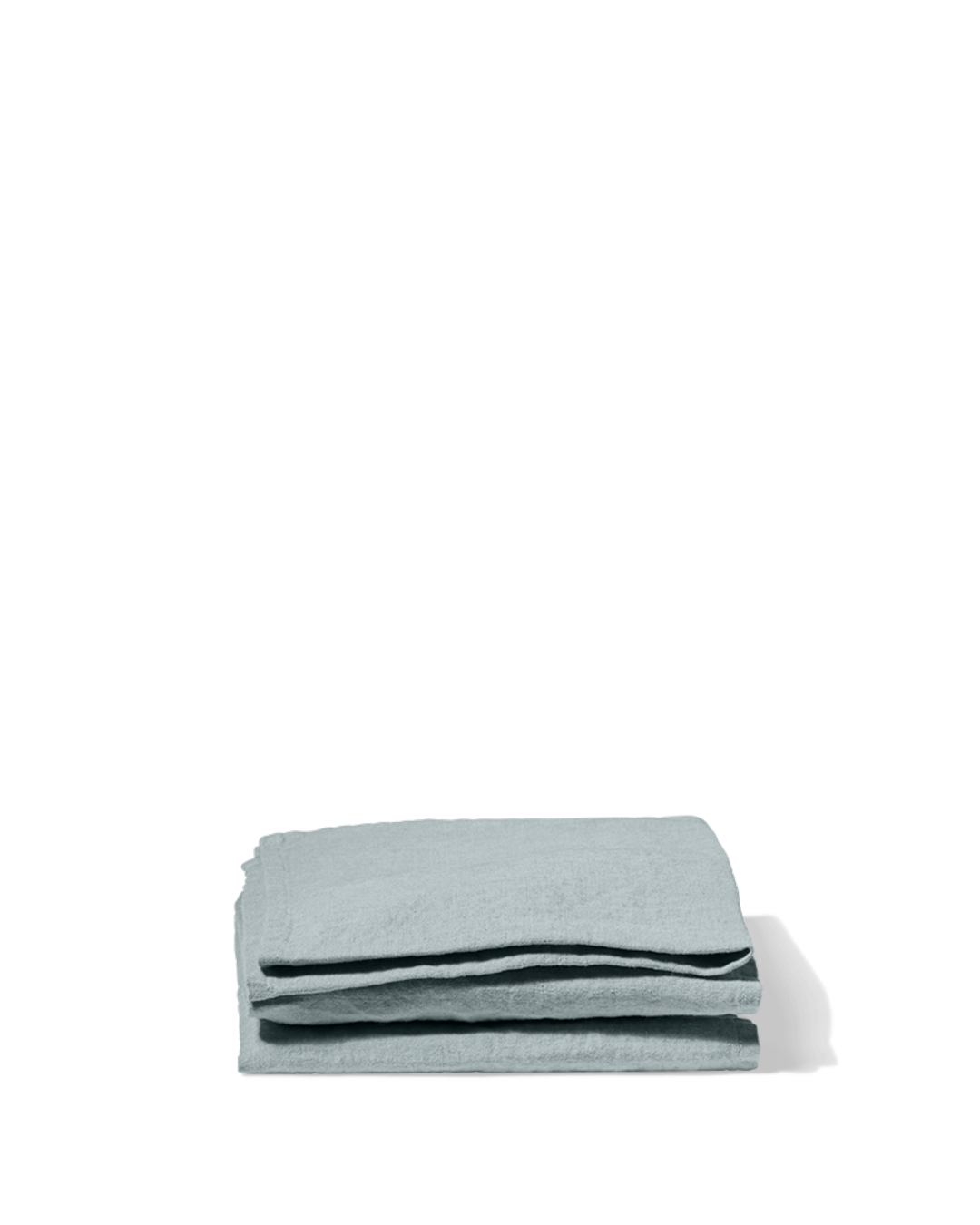 Merci - Serviette De Table En Lin Lavé - Gris Vésuve