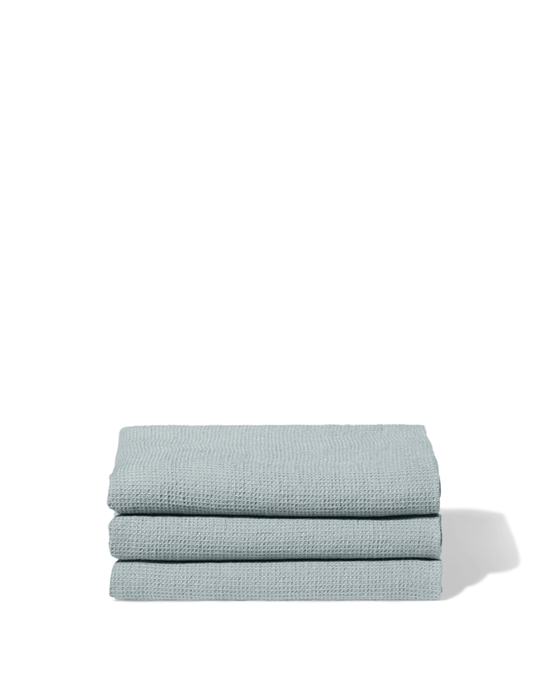Merci - Linen bath towel - Honeycomb - Vesuvius Grey