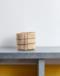 Domoina - Raffia basket - Black square