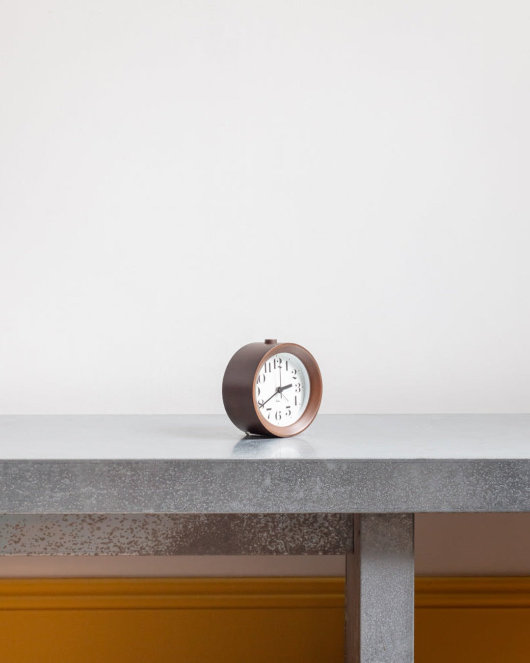 Lemnos - Riki dark wooden alarm clock