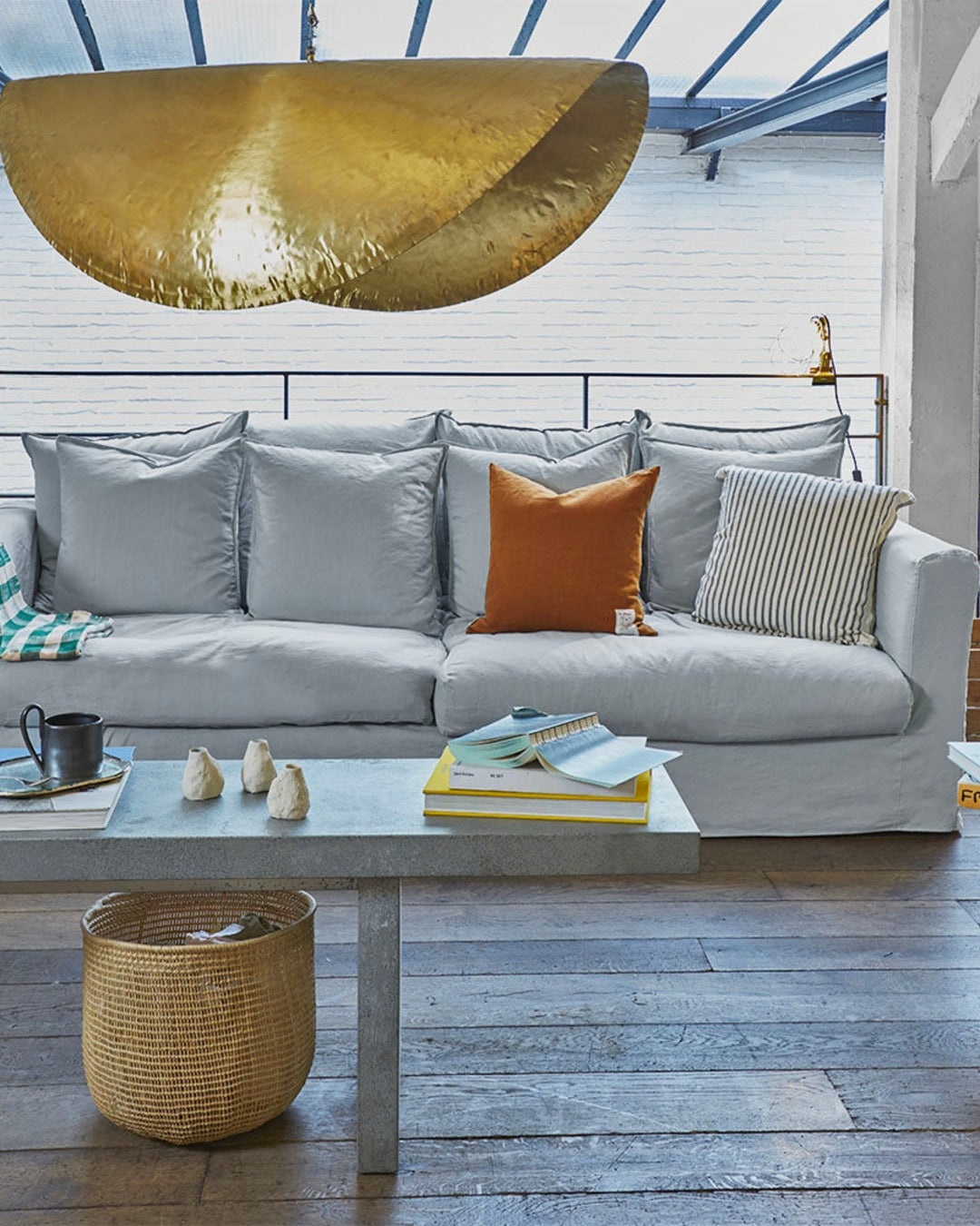 Merci - Sofa cover - Vesuvius Grey
