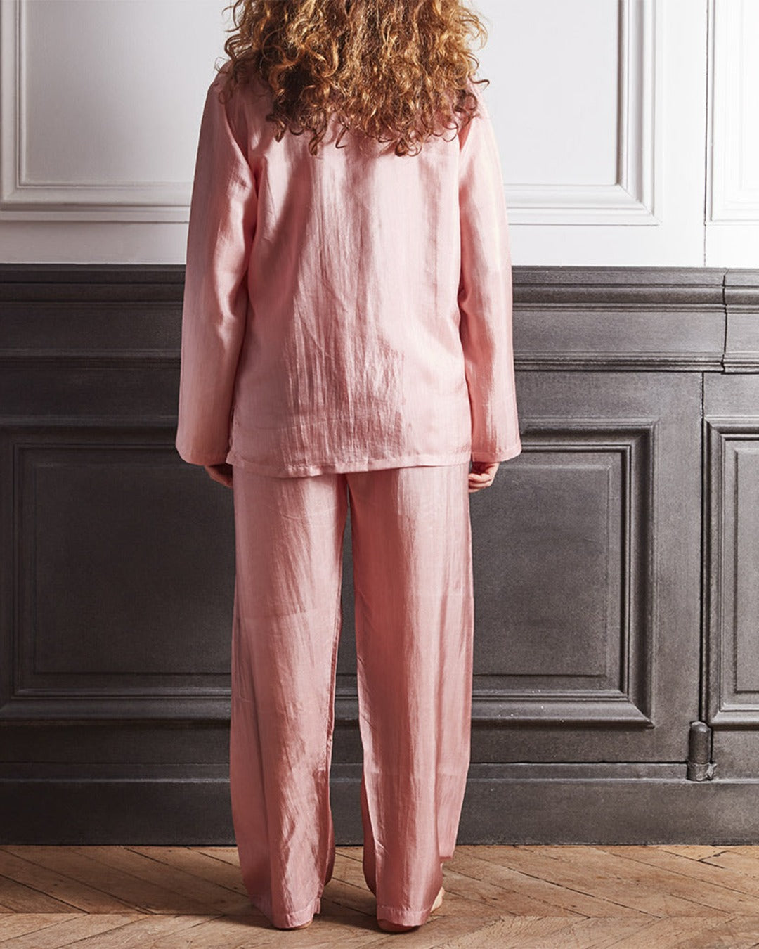Merci - Pyjama en Soie - Rose