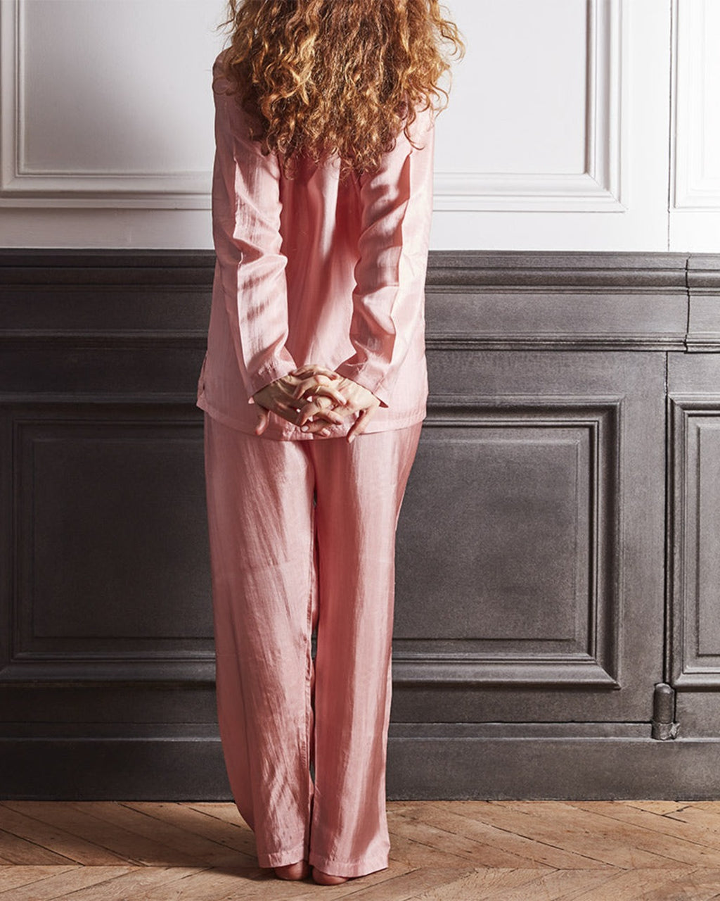 Merci - Pyjama en Soie - Rose