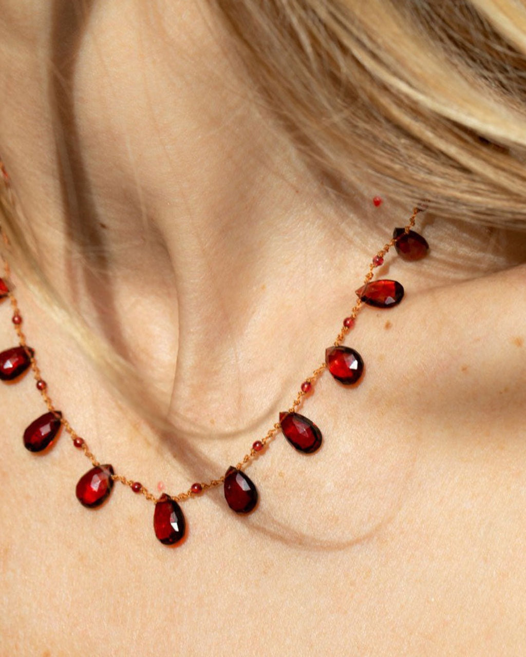 Ivarene - Collier Elston - Rouge