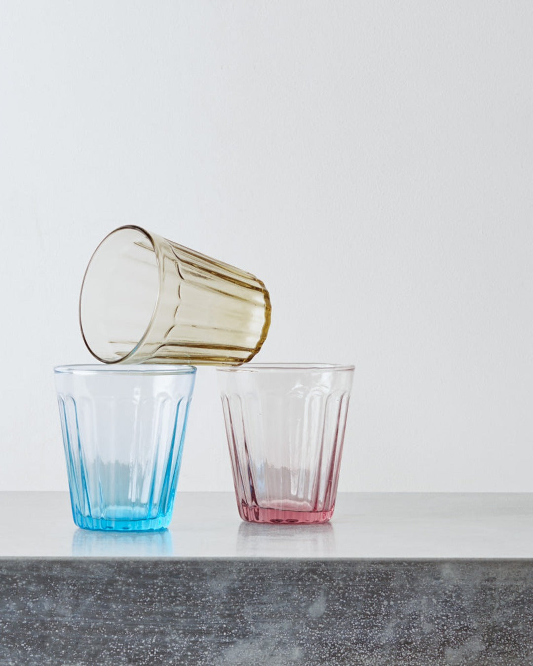 Bitossi - Lucca water glass - Light Blue