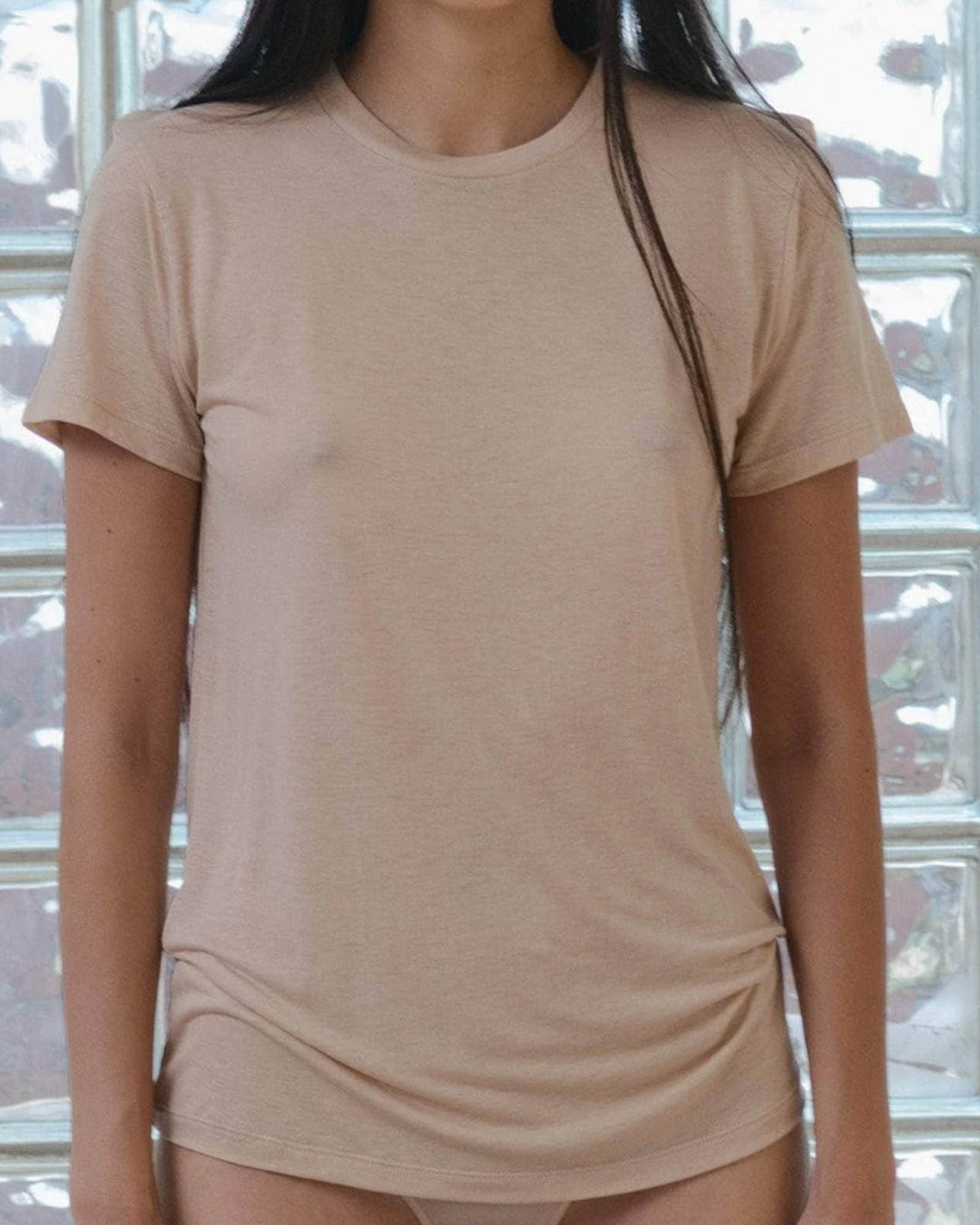 Baserange - Tee-Shirt - Nude