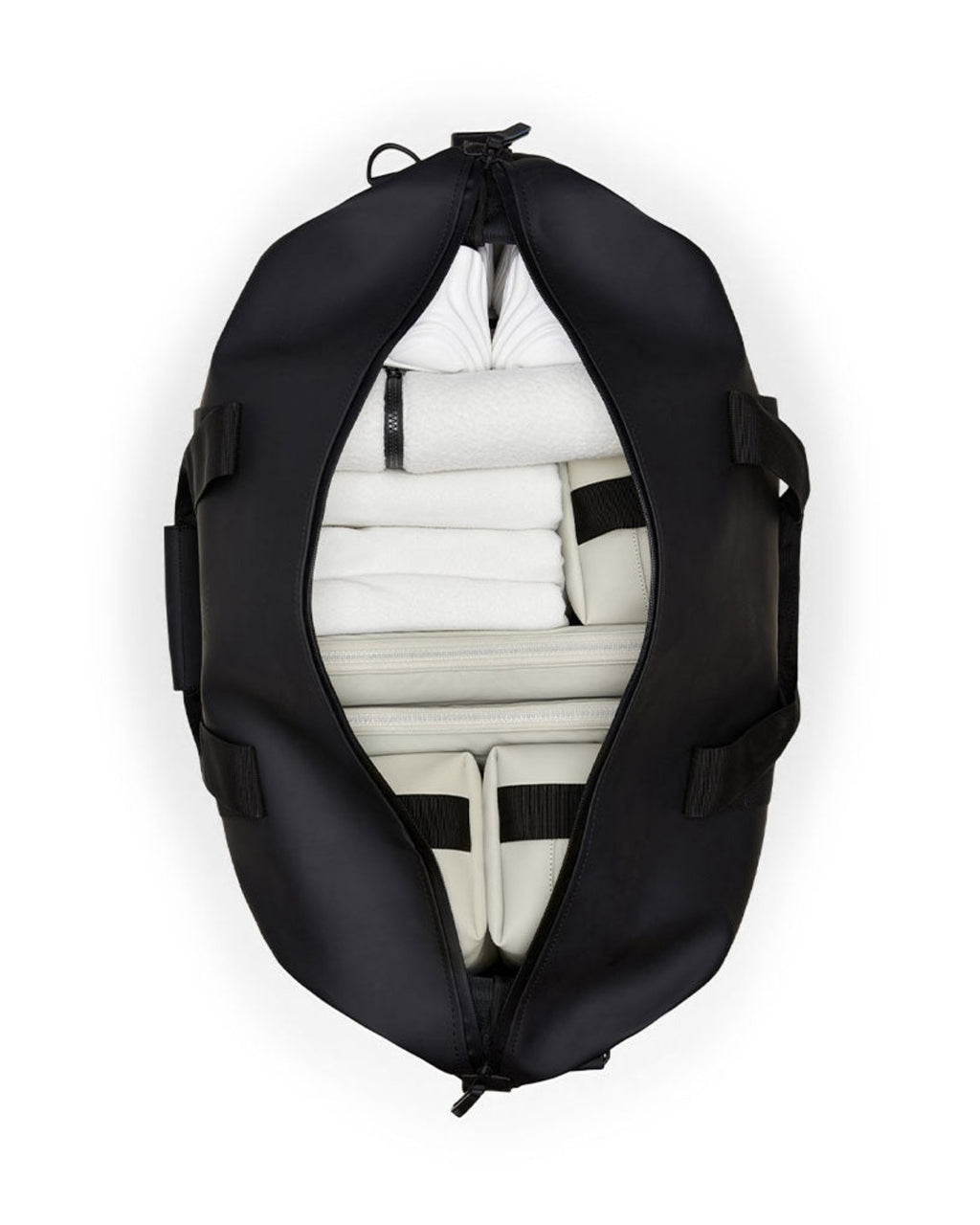Rains - Sac Hilo Weekend Bag W3 - Noir