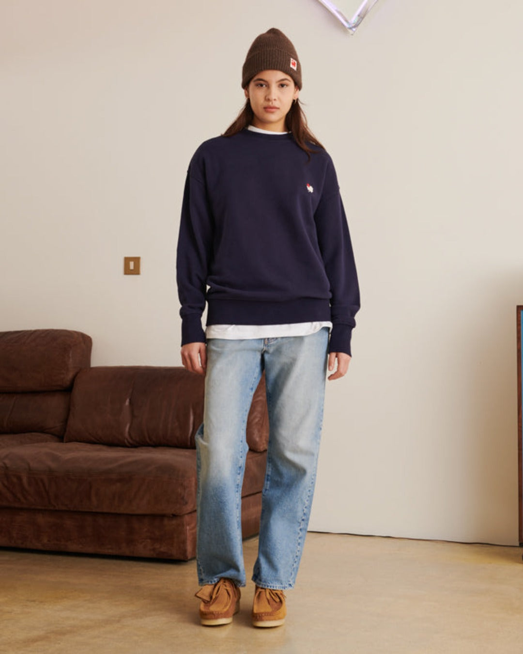 Merci - Crewneck Charles - Bleu