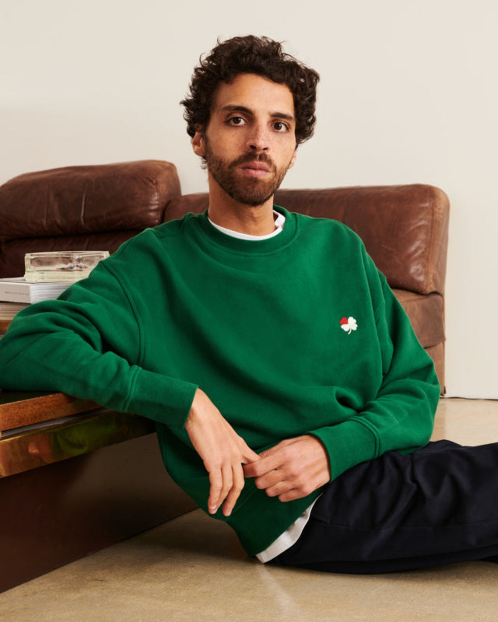 Merci - Crewneck Charles - Green