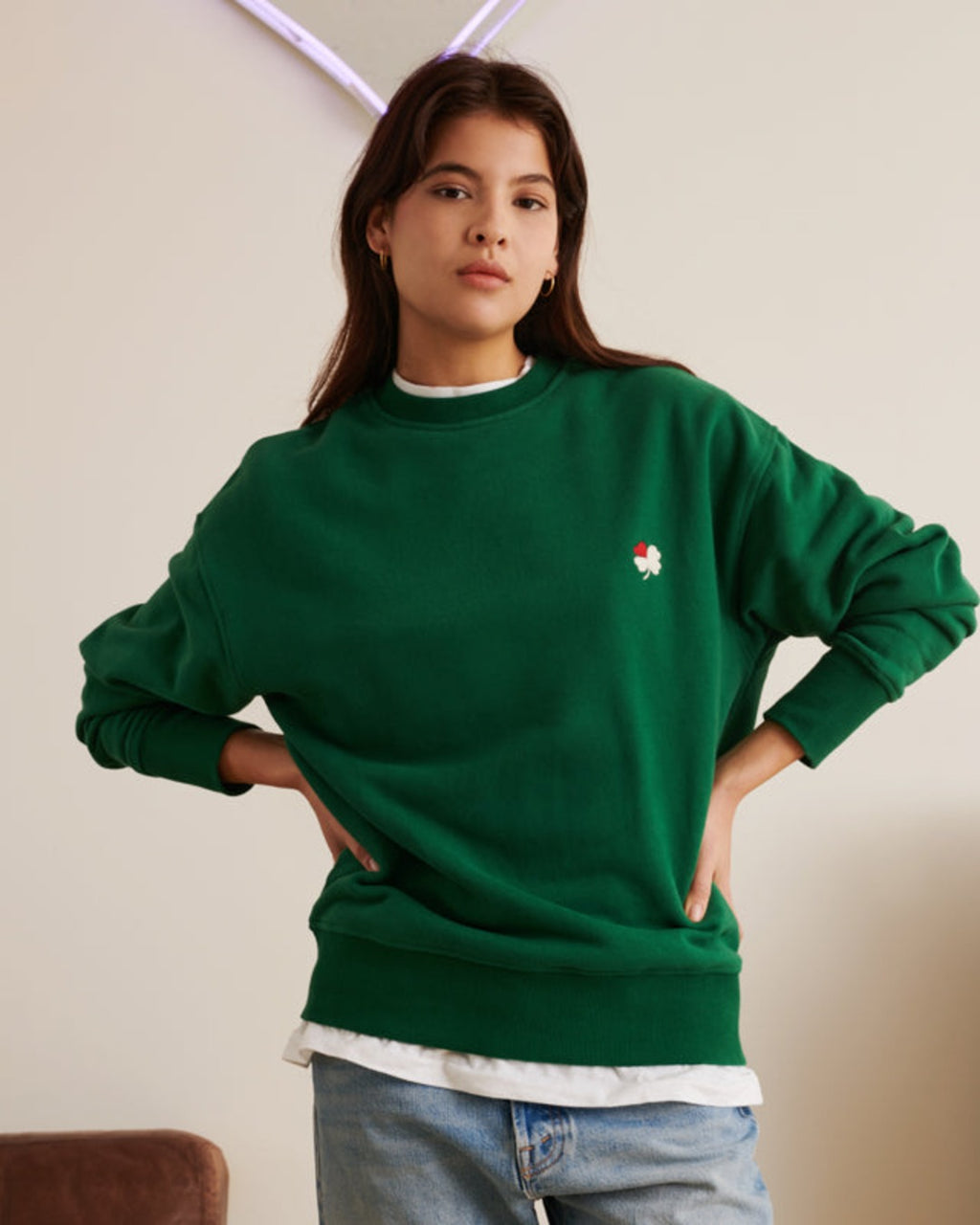 Merci - Crewneck Charles - Green