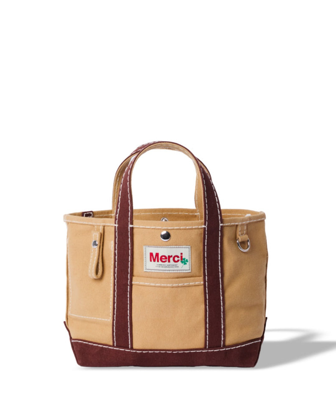 Merci - Cabas Candide En Canvas - Marron
