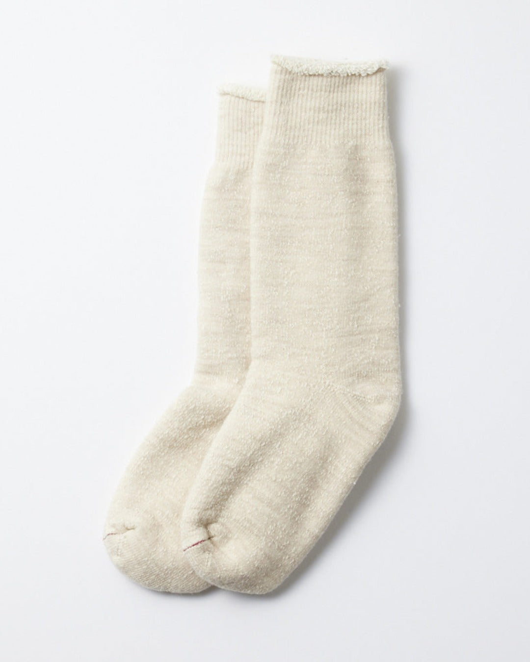 Rototo - Chaussettes Double Face - Ecru
