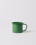 Elifle Enamelware - Hollow handle mug - Green
